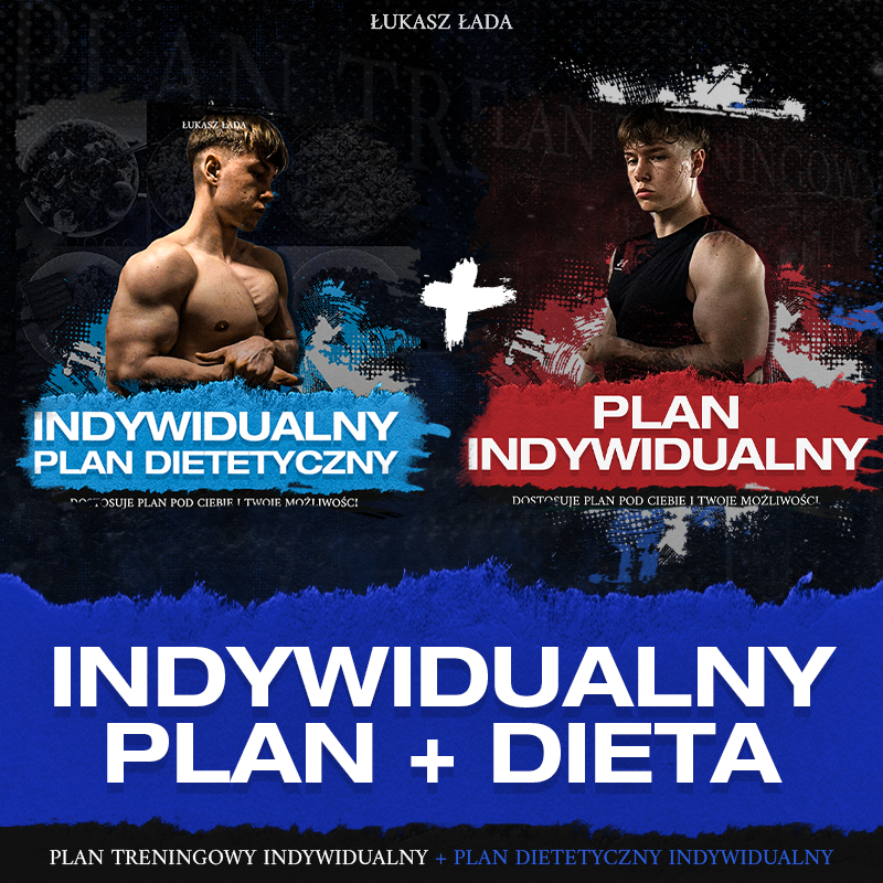 Zestaw indywidualny plan treningowy + dietetyczny